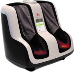 Reflex SOL Foot & Calf Massager w/ Heat - Plantar Fasciitis Relief + Circulation + Shiatsu Deep Kneading + Vibrating for Stress + Compression - Adjustable for Women and Men up to Size 12 - Image 2