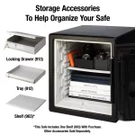 SentrySafe SFW123CS Fire-Resistant Safe and Waterproof Safe with Dial Combination Lock, 1.23 Cu. ft. - Image 6