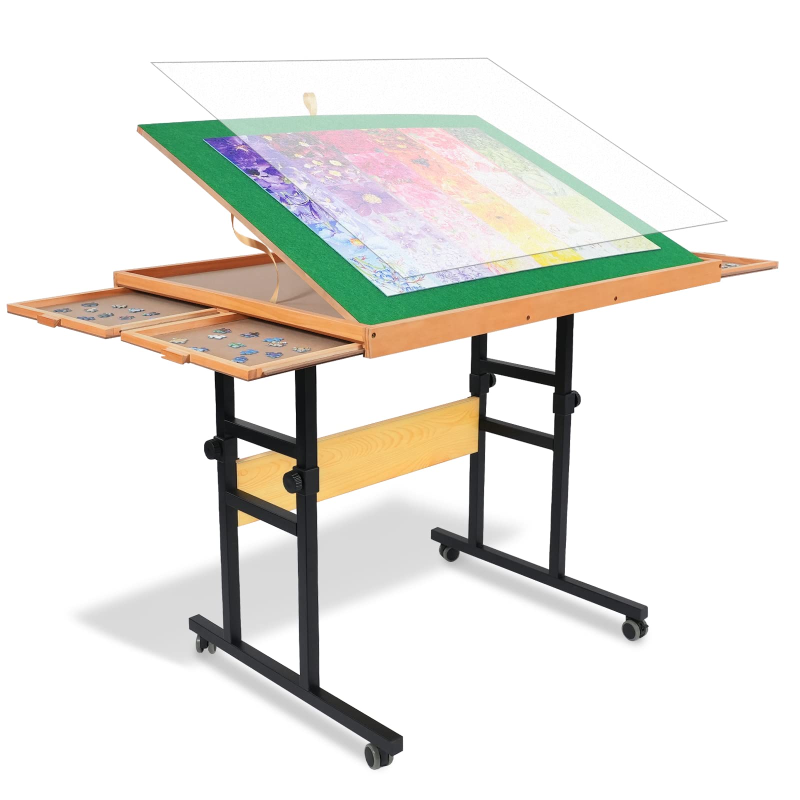 BCD686AA-D05B-E49F-B926-3AAD6CC64327 ALL4JIG Adjustable 3 Tilting Angle Portable Drawers - Image 1